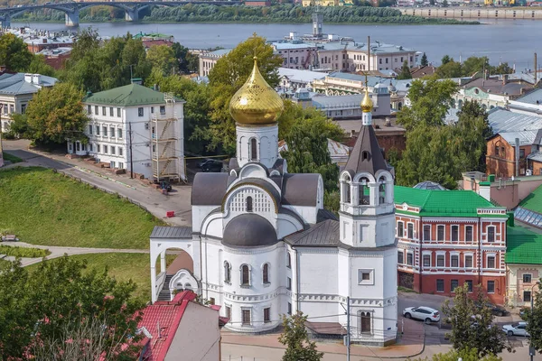 Zicht Tempel Van Kazan Ikoon Van Moeder Gods Uit Het — Stockfoto