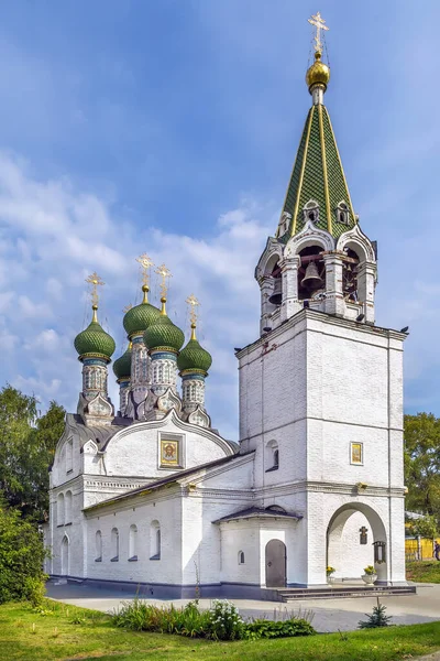 Church Assumption Mother God Ilinskaya Hill Nizhny Novgorod Russia — Stock Photo, Image