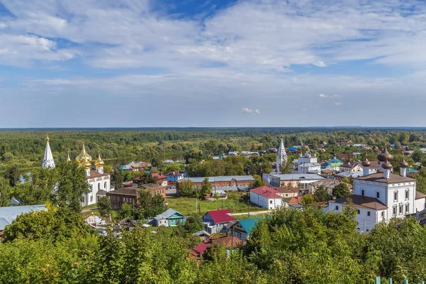 Blick Auf Gorokhovets Mit Kirchen Vom Hügel Russland — Stockfoto