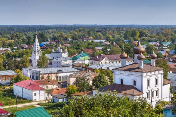 Blick Auf Gorokhovets Mit Kirchen Vom Hügel Russland — Stockfoto