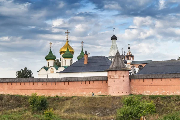 Vue Monastère Sauveur Saint Euthymius Suzdal Russie Fondé 1352 — Photo
