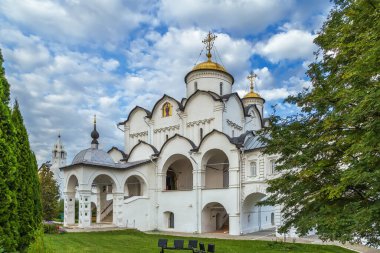 Pokrovsky Katedrali Rusya 'nın Suzdal manastırında.