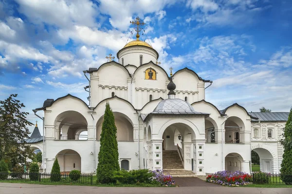 俄罗斯Suzdal代祷堂的Pokrovsky主教座堂 — 图库照片