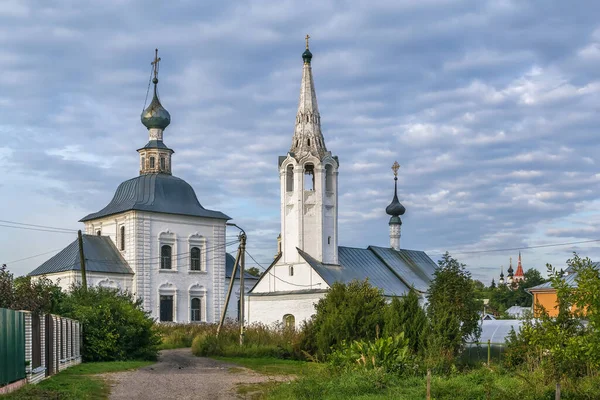 Iglesia Epifanía Iglesia Natividad Juan Bautista Suzdal Rusia — Foto de Stock