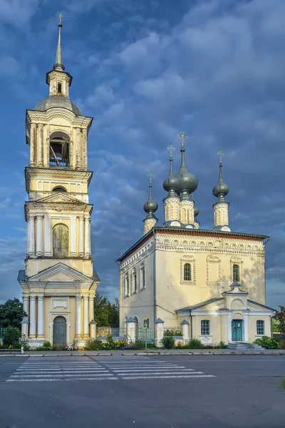 Смоленська Церква Дзвіницею Суздалі Росія — стокове фото