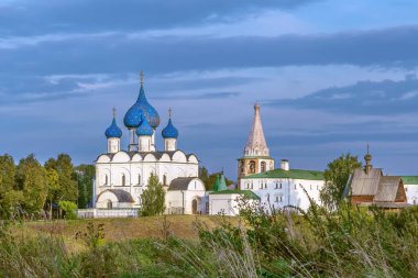 Kamenka Nehri, Rusya 'dan Suzdal Kremlin' in görüntüsü