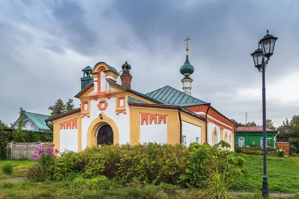 Igreja Natividade Cristo Centro Cidade Suzdal Rússia — Fotografia de Stock