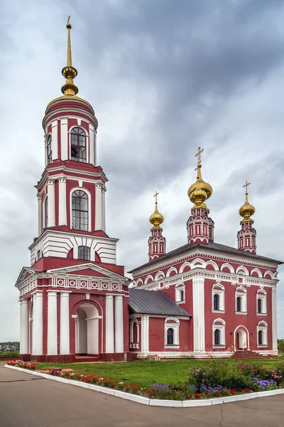 Kościół Michała Archanioła Michałach Suzdal Rosja — Zdjęcie stockowe