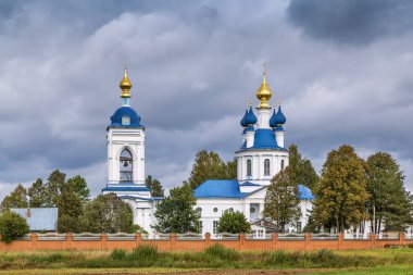 Dunilovo Yurt Manastırı manzarası, Rusya