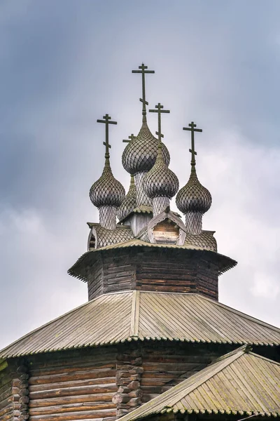 Catedral Iglesia Santísima Virgen María Del Pueblo Kholm Kostroma Rusia — Foto de Stock