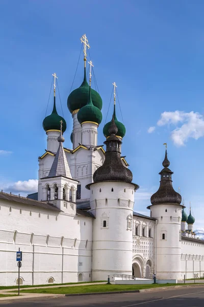 Puerta Iglesia San Juan Evangelista Rostov Kremlin Rusia —  Fotos de Stock