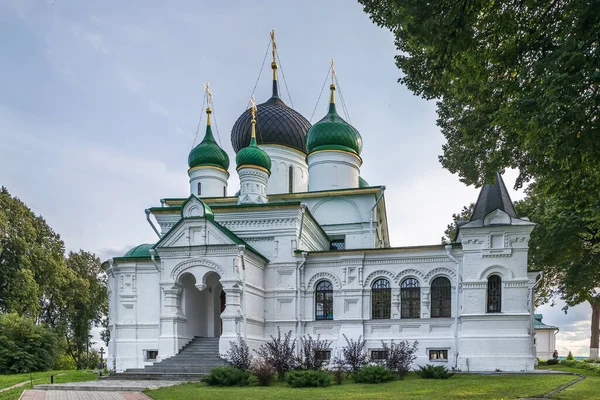 Καθεδρικός Ναός Του Θεόδωρου Των Στρατελατών Στο Μοναστήρι Feodorovsky Στο — Φωτογραφία Αρχείου
