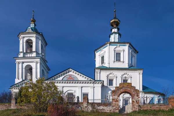 Церква Різдва Благословенної Діви Боровську Росія — стокове фото