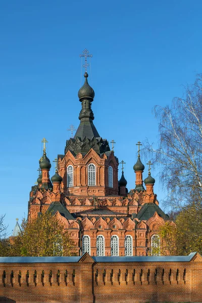 Catedral Kazán Convento Shamordino Óblast Kaluga Rusia —  Fotos de Stock