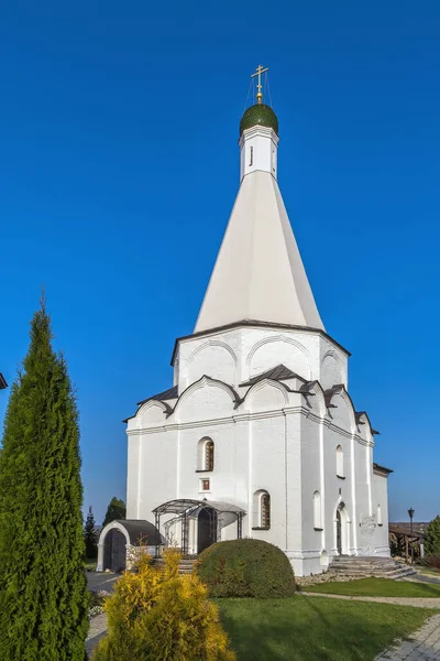 Tempio Trasfigurazione Monastero Spaso Preobrazhensky Vorotynsky Vicino Kaluga Russia — Foto Stock