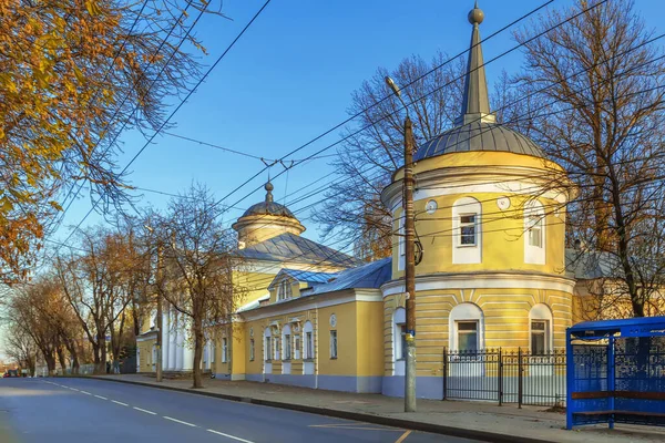 ロシア カルガ市中心部のカルガ市臨床病院の建設 — ストック写真