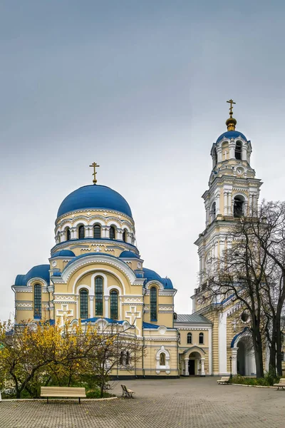 Hemelvaart Kathedraal Klokkentoren Tikhonov Hemelvaart Klooster Rusland — Stockfoto