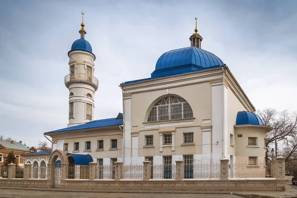 Mosquée Blanche Est Ancienne Mosquée Ville Astrakhan Russie — Photo