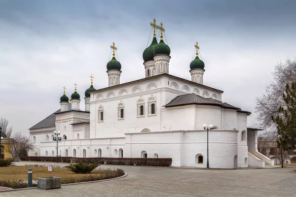 Μονή Trinity Στο Αστραχάν Του Κρεμλίνου Ρωσία — Φωτογραφία Αρχείου