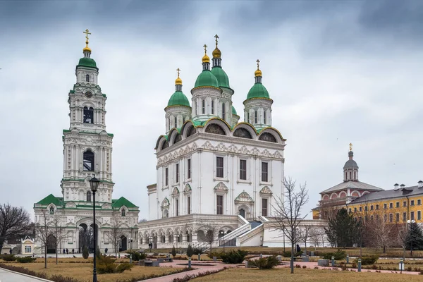 Katedra Wniebowzięcia Pańskiego Astrachanie Rosja — Zdjęcie stockowe