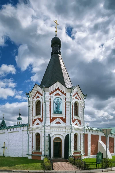 Capilla Nikolo Ilinskaya Salvador Transfiguración Monasterio Murom Rusia — Foto de Stock