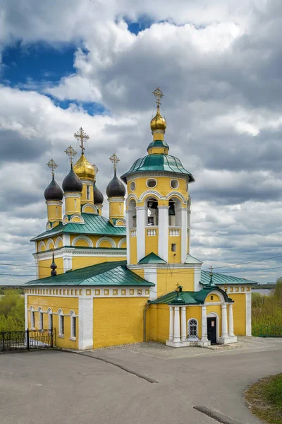 俄罗斯Murom的Nicholas Embankment东正教教堂 — 图库照片