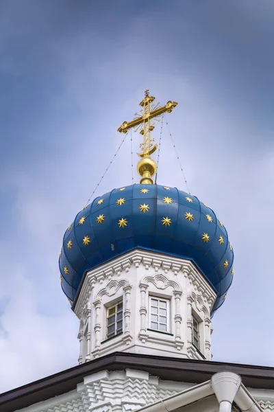 Cúpula Iglesia Epifanía Monasterio San Nicolás Arzamas Rusia — Foto de Stock