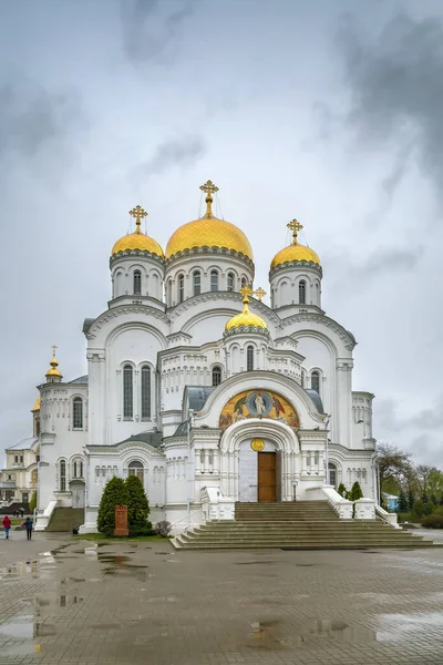 Καθεδρικός Ναός Μεταμόρφωσης Του Αγίου Σεραφείμ Μονή Diveyevo Ρωσία — Φωτογραφία Αρχείου