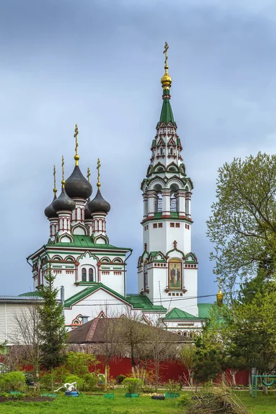 Церква Успіння Пресвятої Діви Марії Валишєво Московська Область Росія — стокове фото