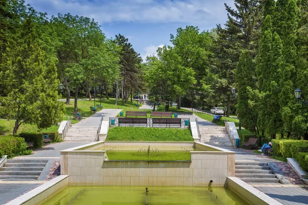 Boulevard Mit Treppe Pyatigorsk Russland — Stockfoto