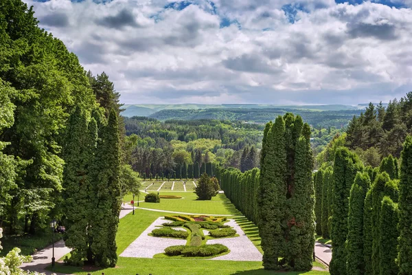 Valle Rosas Parque Kislovodsk Rusia — Foto de Stock