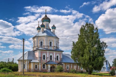 Rogozha köyündeki şekil değiştirme kilisesi, Tver bölgesi, Rusya