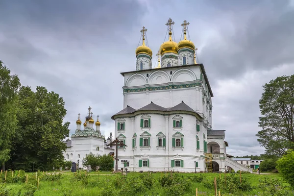 Katedra Wniebowzięcia Pańskiego Klasztorze Joseph Volokolamsk Rosja — Zdjęcie stockowe