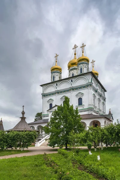 Собор Успіння Йосиф Волоколамському Монастирі Росія — стокове фото