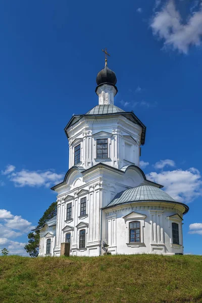 Igreja Exaltação Mosteiro Nilov Rússia — Fotografia de Stock