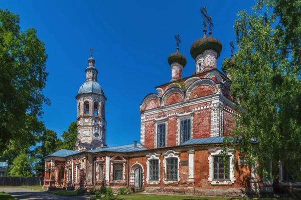 Iglesia Ortodoxa Resurrección Cristo Ostáshkov Rusia —  Fotos de Stock