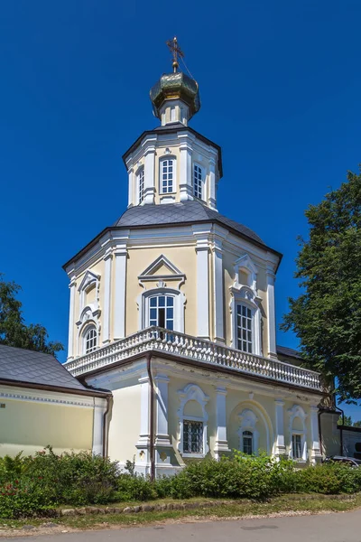 Igreja São João Evangelista Bogoroditsky Mosteiro Zhitenny Ostashkov Rússia — Fotografia de Stock