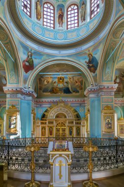 Kutsal Katedral 'deki Trinity Katedrali Manastırı, Staritsa, Rusya