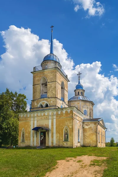 Церковь Успения Пресвятой Богородицы Селе Берново Россия — стоковое фото