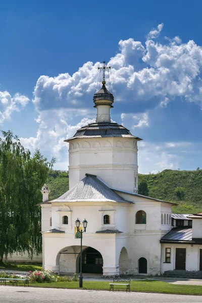 Iglesia San Juan Evangelista Monasterio Santa Dormición Staritsa Rusia —  Fotos de Stock