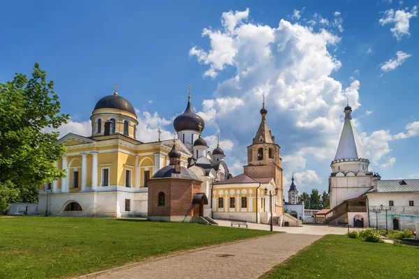 Kirchen Auf Dem Territorium Des Mariä Entschlafung Klosters Staritsa Russland — Stockfoto