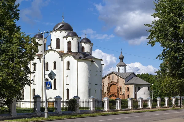Katedrála svatého Mikuláše, Velikij novgorod — Stock fotografie