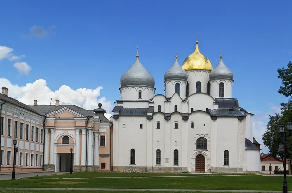 Cathedral of St. Sophia The Wisdom Of God, Veliky Novgorod — Stock Photo, Image