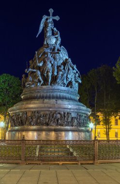 Rus devleti veliky novg millennium Anıtı