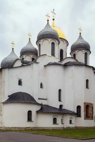 Katedralen St sophia visdomens gud, veliky novgorod — Stockfoto