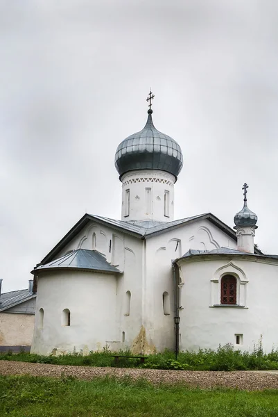 Kościół nikola biały, veliky novgorod — Zdjęcie stockowe