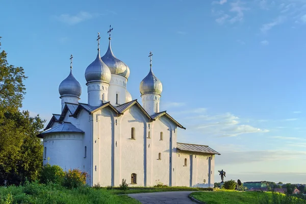 Kościół Borys i gleb, veliky novgorod, Federacja Rosyjska — Zdjęcie stockowe