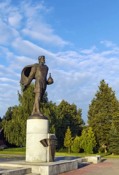 Monument to Alexander Nevsky, Veliky Novgorod — Stock Photo, Image