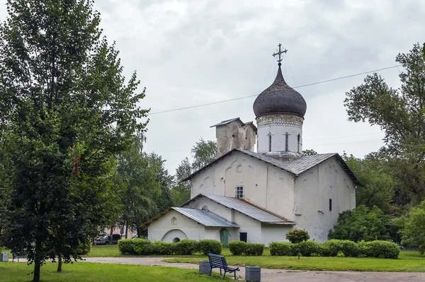 Kościół st.nicholas, obwód pskowski — Zdjęcie stockowe