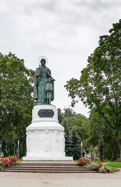 Pomnik księżnej Olgi, Psków — Zdjęcie stockowe